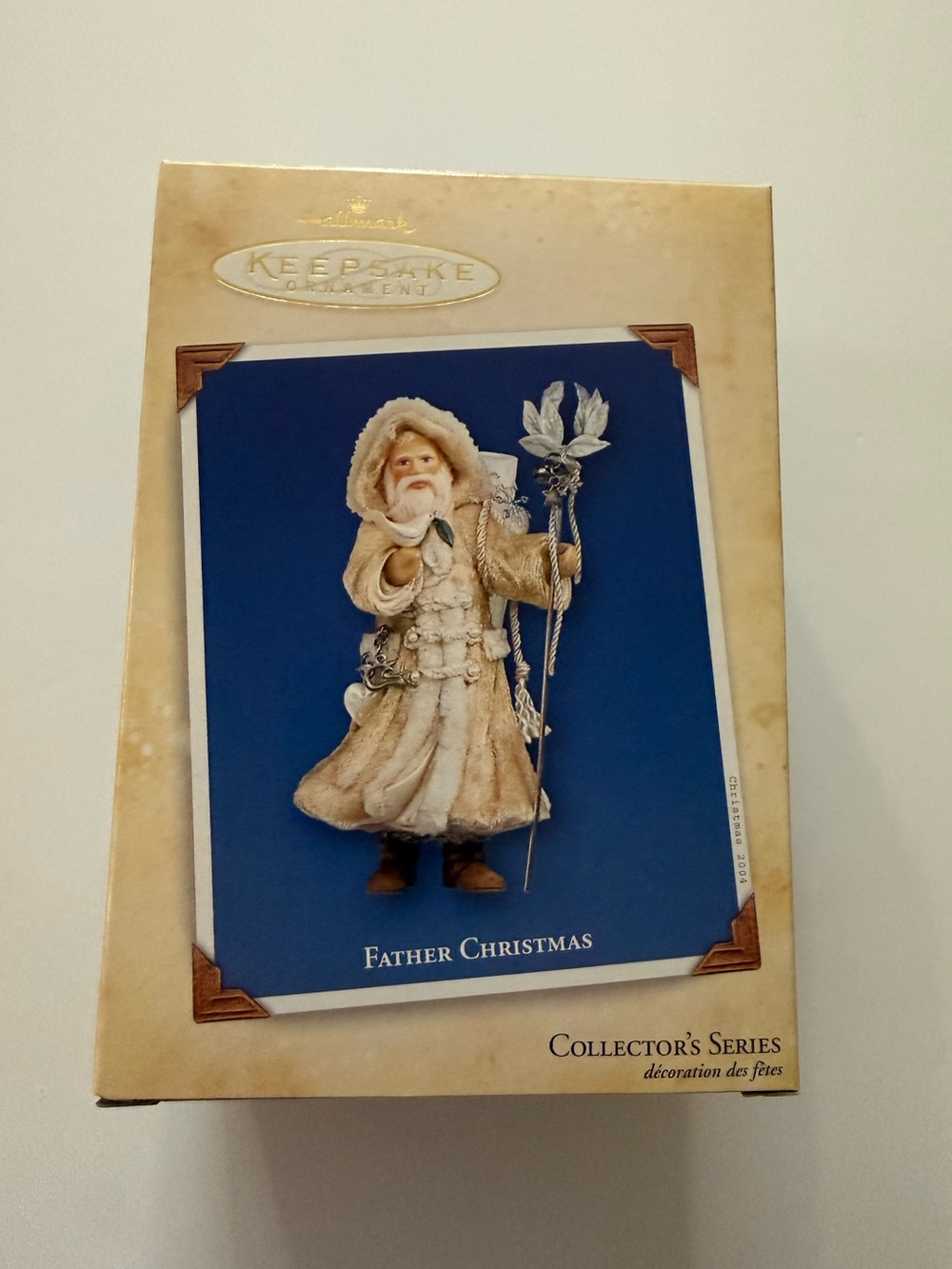 Hallmark Father Christmas 2004 Collector Series Ornament #1 NIB Santa